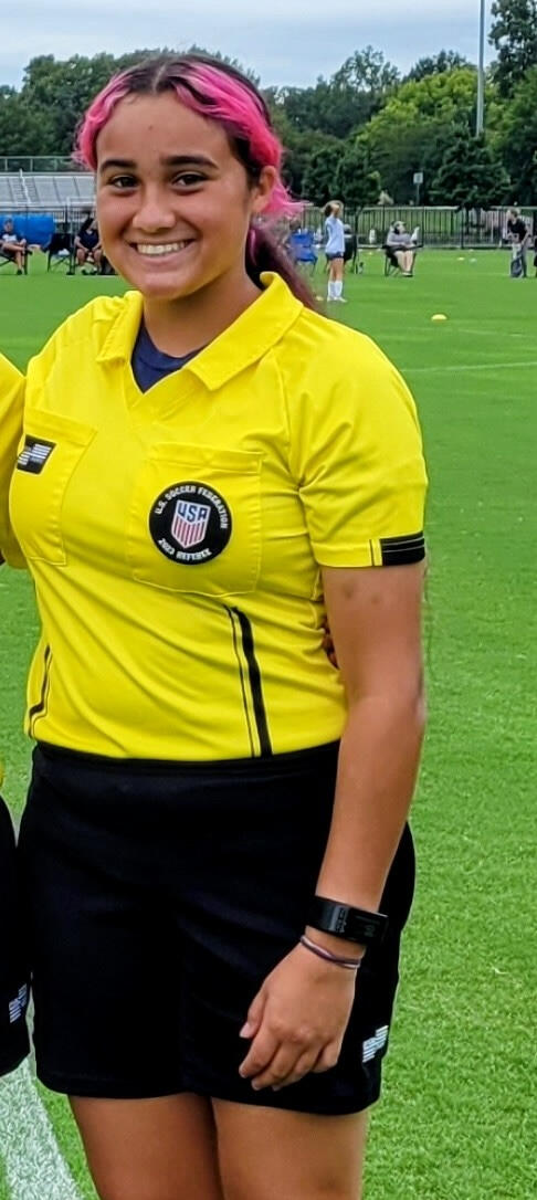 Second daughter is a soccer ref